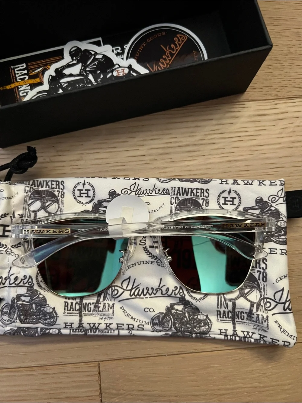 Hawkers Sunglasses - C20 Clear Blue Classic